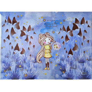 ΦΑΚΕΛΟΣ PP ΚΟΥΜΠΙ Α4  PEPITTA A4 MAGIC FOREST