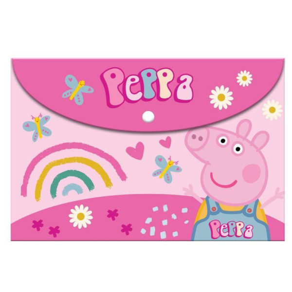 ΦΑΚΕΛΟΣ ΚΟΥΜΠΙ Α4 PEPPA PIG
