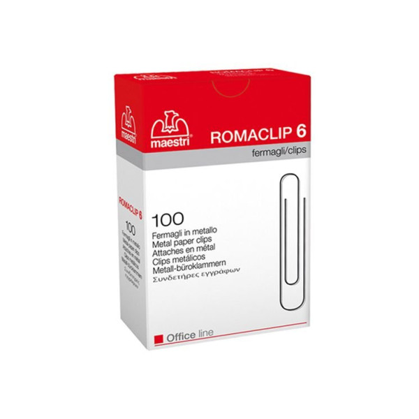 ΣΥΝΔΕΤΗΡΑΣ 57mm ROMA Νο 6 100τεμ