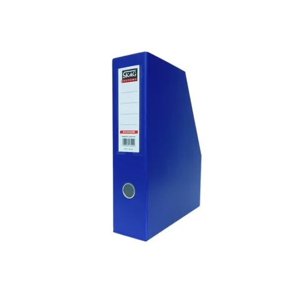 ΚΟΥΤΙ ΚΟΦΤΟ ΣΚΛΗΡΟ PVC ΜΠΛΕ ΣΚΟΥΡΟ 8x34x28