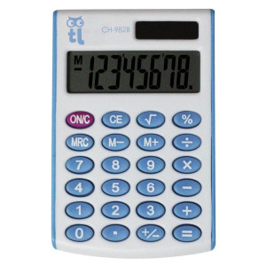 ΑΡΙΘΜΟΜΗΧΑΝΗ 8DIGITS CH-982 ΣΕ 3 ΧΡΩΜΑΤΑ ΑΡΙΘΜΟΜΗΧΑΝΗ 8DIGITS CH-982 ΣΕ 3 ΧΡΩΜΑΤΑ