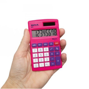 ΑΡΙΘΜΟΜΗΧΑΝΗ M8 ΡΟΖ 8 DIGITS ΔΙΑΣΤΑΣΗ 7Χ11 MAUL