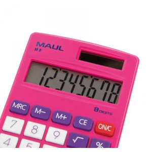 ΑΡΙΘΜΟΜΗΧΑΝΗ M8 ΡΟΖ 8 DIGITS ΔΙΑΣΤΑΣΗ 7Χ11 MAUL