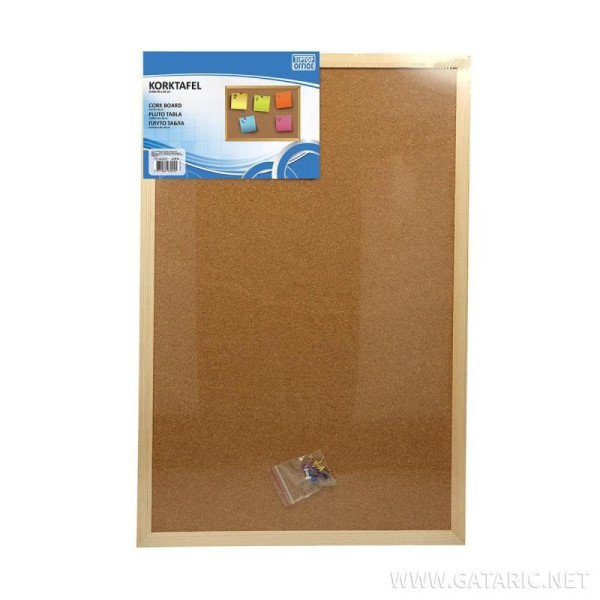 ΠΙΝΑΚΑΣ ΦΕΛΛΟΥ ΣΕ ΞΥΛΙΝΗ ΚΟΡΝΙΖΑ 60x90cm