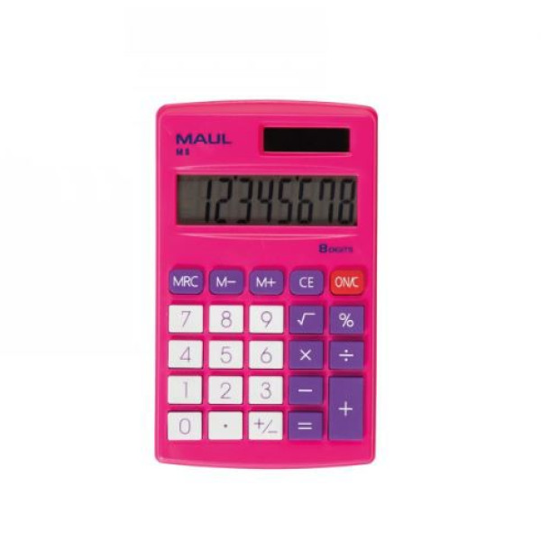 ΑΡΙΘΜΟΜΗΧΑΝΗ  M8  ΡΟΖ  8 DIGITS ΔΙΑΣΤΑΣΗ 7Χ11 MAUL