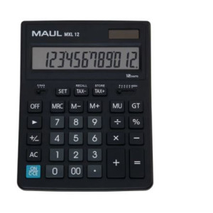 ΑΡΙΘΜΟΜΗΧΑΝΗ ΕΠΙΤΡΑΠΕΖΙΑ MXL 12  12DIGITS ΔΙΑΣΤΑΣΗ 15Χ20