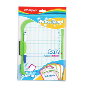 ΠΙΝΑΚΑΣ ΑΣΠΡΟΠΙΝΑΚΑ Α4 ΑΔΙΑΒΡΟΧΟΣ ΜΕ ΜΑΡΚΑΔΟΡO KEYROAD