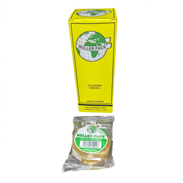 ΣΕΛΟΤΕΙΠ ΔΙΑΦΑΝΟ 15Χ33 ROLLER PACK