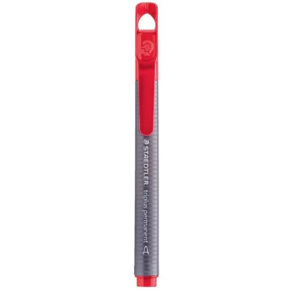 ΜΑΡΚΑΔΟΡΟΣ ΑΝΕΞΙΤΗΛΟΣ 1-2mm SLIM ΚΟΚΚΙΝΟΣ STAEDTLER