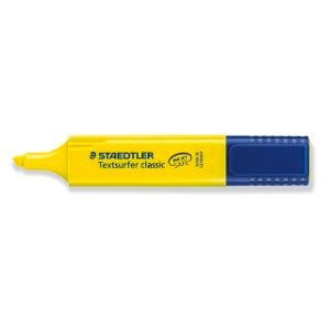 ΜΑΡΚΑΔΟΡΟΣ ΥΠΟΓΡΑΜΜΙΣΗΣ TEXTSURFER CLASSIC STAEDTLER ΚΙΤΡΙΝΟΣ