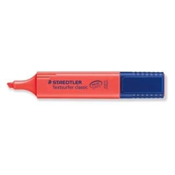 ΜΑΡΚΑΔΟΡΟΣ ΥΠΟΓΡΑΜΜΙΣΗΣ TEXTSURFER CLASSIC STAEDTLER KOKKINOΣ
