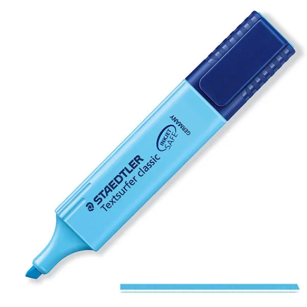 ΜΑΡΚΑΔΟΡΟΣ ΥΠΟΓΡΑΜΜΙΣHΣ TEXTSURFER CLASSIC STAEDTLER ΜΠΛΕ
