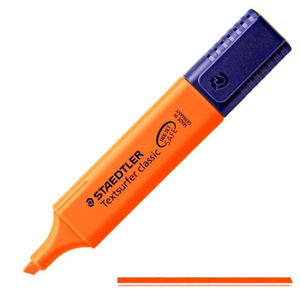 ΜΑΡΚΑΔΟΡΟΣ ΥΠΟΓΡΑΜΜΙΣΗΣ TEXTSURFER CLASSIC STAEDTLER ΠΟΡΤΟΚΑΛΙ