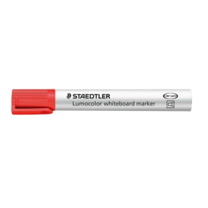 ΜΑΡΚΑΔΟΡΟΣ ΑΣΠΡΟΠΙΝΑΚΑ LUMOCOLOR STAEDTLER Κόκκινο 351-2