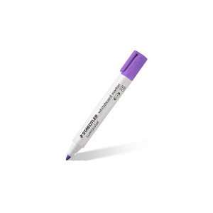 ΜΑΡΚΑΔΟΡΟΣ ΑΣΠΡΟΠΙΝΑΚΑ LUMOCOLOR STAEDTLER Μωβ 351-6