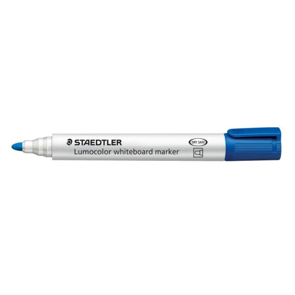 ΜΑΡΚΑΔΟΡΟΣ ΑΣΠΡΟΠΙΝΑΚΑ LUMOCOLOR STAEDTLER Μπλε 351-3