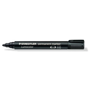 ΜΑΡΚΑΔΟΡΟΣ ΑΝΕΞΙΤΗΛΟΣ LUMOCOLOR STAEDTLER ΜΑΥΡΟΣ 352-9