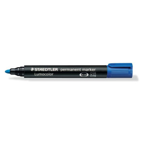 ΜΑΡΚΑΔΟΡΟΣ ΑΝΕΞΙΤΗΛΟΣ LUMOCOLOR STAEDTLER ΜΠΛΕ 352-3