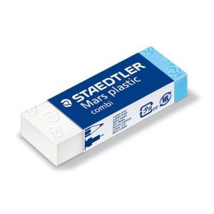 ΓΟΜΟΛΑΣΤΙΧΑ ΛΕΥΚΗ/ΜΠΛΕ COMBI STAEDTLER 526 508