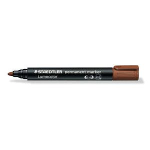 ΜΑΡΚΑΔΟΡΟΣ ΑΝΕΞΙΤΗΛΟΣ LUMOCOLOR STAEDTLER ΚΑΦΕ 352-7