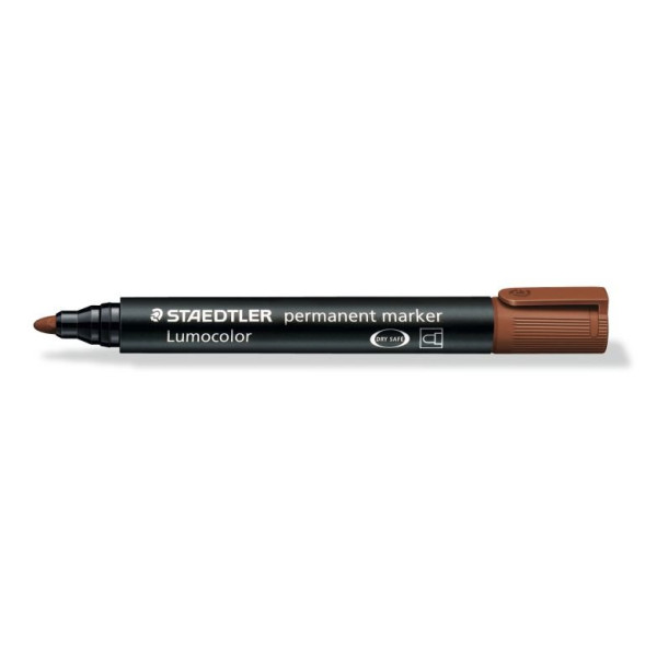 ΜΑΡΚΑΔΟΡΟΣ ΑΝΕΞΙΤΗΛΟΣ LUMOCOLOR STAEDTLER ΚΑΦΕ 352-7