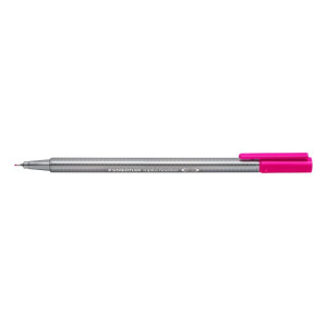 ΜΑΡΚΑΔΟΡΟΣ ΤΡΙΓΩΝΟΣ TRIPLUS FINELINER STAEDTLER Magenta 334-20