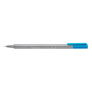 ΜΑΡΚΑΔΟΡΟΣ ΤΡΙΓΩΝΟΣ TRIPLUS FINELINER STAEDTLER Ultramarine blue 334-37