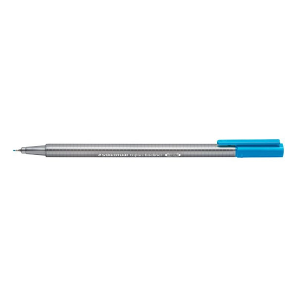 ΜΑΡΚΑΔΟΡΟΣ ΤΡΙΓΩΝΟΣ TRIPLUS FINELINER STAEDTLER Ultramarine blue 334-37