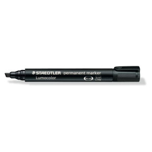 ΜΑΡΚΑΔΟΡΟΣ ΑΝΕΞΙΤΗΛΟΣ ΠΛΑΚΕ LUMOCOLOR STAEDTLER Black 350-9