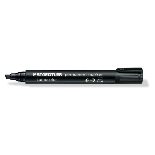 ΜΑΡΚΑΔΟΡΟΣ ΑΝΕΞΙΤΗΛΟΣ ΠΛΑΚΕ LUMOCOLOR STAEDTLER Black 350-9