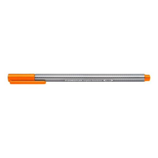 ΜΑΡΚΑΔΟΡΟΣ ΤΡΙΓΩΝΟΣ TRIPLUS FINELINER STAEDTLER Orange 334-4