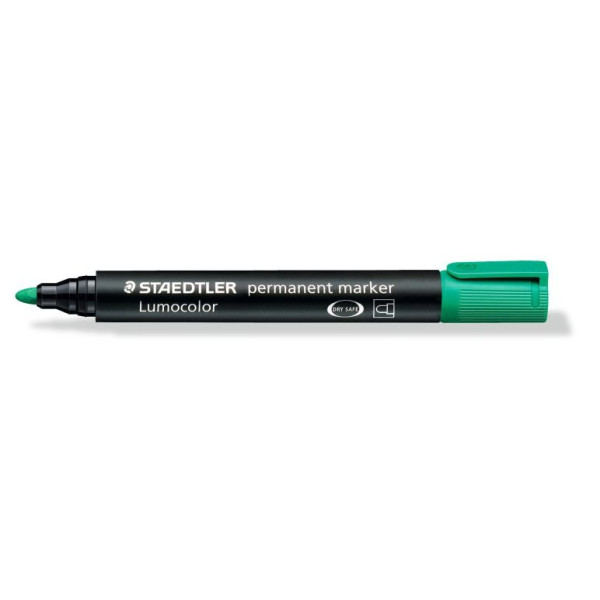 ΜΑΡΚΑΔΟΡΟΣ ΑΝΕΞΙΤΗΛΟΣ LUMOCOLOR STAEDTLER ΠΡΑΣΙΝΟΣ 352-5
