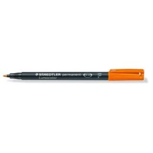 ΜΑΡΚΑΔΟΡΟΣ F ΑΝΕΞΙΤΗΛΟΣ LUMOCOLOR STAEDTLER Orange 318-4