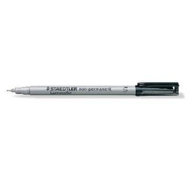 ΜΑΡΚΑΔΟΡΟΣ S NON-PERMANENT LUMOCOLOR STAEDTLER Black 311-9