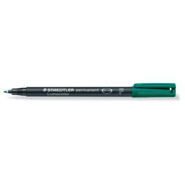 ΜΑΡΚΑΔΟΡΟΣ F ΑΝΕΞΙΤΗΛΟΣ LUMOCOLOR STAEDTLER Green 318-5