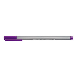 ΜΑΡΚΑΔΟΡΟΣ ΤΡΙΓΩΝΟΣ TRIPLUS FINELINER STAEDTLER Violet 334-6