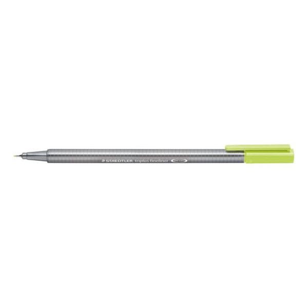 ΜΑΡΚΑΔΟΡΟΣ ΤΡΙΓΩΝΟΣ TRIPLUS FINELINER STAEDTLER Lime green 334-53