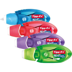 ΔΙΟΡΘΩΤΙΚΗ ΤΑΙΝΙΑ TIPP-EX TWIST 5mm x 8m ΣΕ 4 ΧΡΩΜΑΤΑ ΔΙΟΡΘΩΤΙΚΗ ΤΑΙΝΙΑ TIPP-EX TWIST 5mm x 8m ΣΕ 4 ΧΡΩΜΑΤΑ