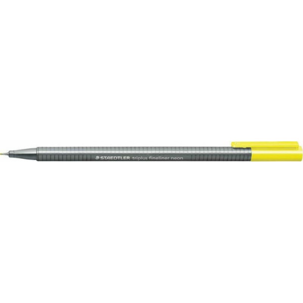 ΜΑΡΚΑΔΟΡΟΣ ΤΡΙΓΩΝΟΣ TRIPLUS FINELINER STAEDTLER Yellow 334-1