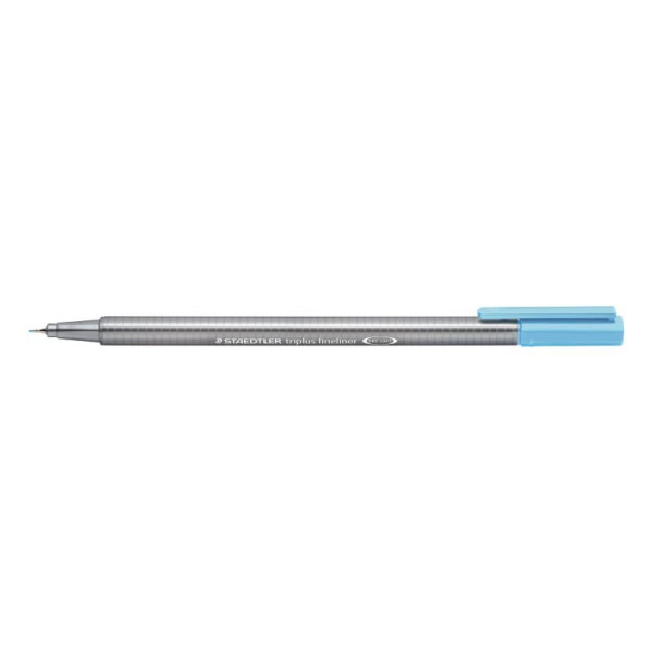 ΜΑΡΚΑΔΟΡΟΣ ΤΡΙΓΩΝΟΣ TRIPLUS FINELINER STAEDTLER Aqua blue 334-34