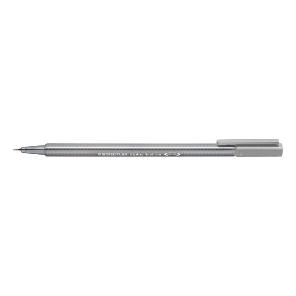 ΜΑΡΚΑΔΟΡΟΣ ΤΡΙΓΩΝΟΣ TRIPLUS FINELINER STAEDTLER Light grey 334-82