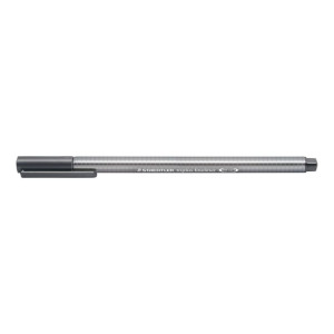 ΜΑΡΚΑΔΟΡΟΣ ΤΡΙΓΩΝΟΣ TRIPLUS FINELINER STAEDTLER Grey 334-8