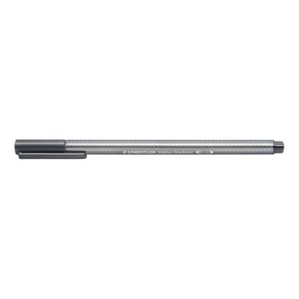 ΜΑΡΚΑΔΟΡΟΣ ΤΡΙΓΩΝΟΣ TRIPLUS FINELINER STAEDTLER Grey 334-8