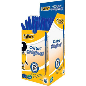 ΣΤΥΛΟ BIC CRYSTAL ΜΠΛΕ