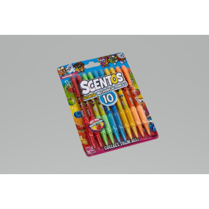 ΜΟΛΥΒΙΑ ΜΗΧΑΝΙΚΑ ΑΡΩΜΑΤΙΚΑ 0.7MM ΣΕΤ 10ΤΕΜ SCENTOS