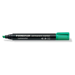 ΜΑΡΚΑΔΟΡΟΣ ΑΝΕΞΙΤΗΛΟΣ ΠΛΑΚΕ LUMOCOLOR STAEDTLER Green 350-5