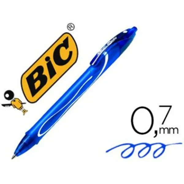 ΣΤΥΛΟ BIC GELO QUICK 0,7mm ΜΠΛΕ