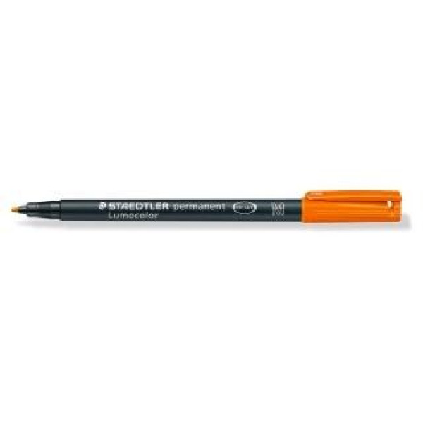 ΜΑΡΚΑΔΟΡΟΣ M ΑΝΕΞΙΤΗΛΟΣ LUMOCOLOR STAEDTLER Orange 317-4