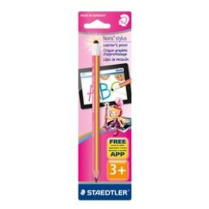 ΜΟΛΥΒΙ NORIS STYLUS HB PINK ΜΕ ΜΑΛΑΚΗ ΕΠΙΦΑΝΕΙΑ ΓΙΑ ΟΘΟΝΕΣ ΑΦΗΣ 119202BKLV