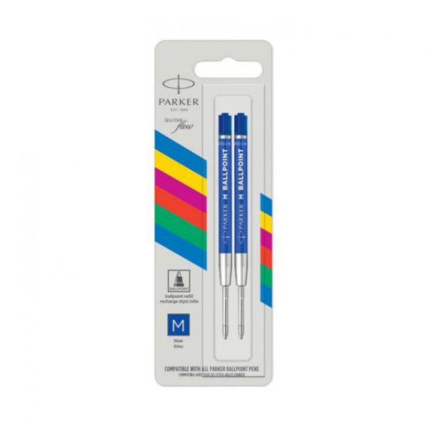ΑΝΤΑΛΛΑΚΤΙΚΑ PARKER ECONOMY BALLPOINT M ΜΠΛΕ 2ΤΕΜ